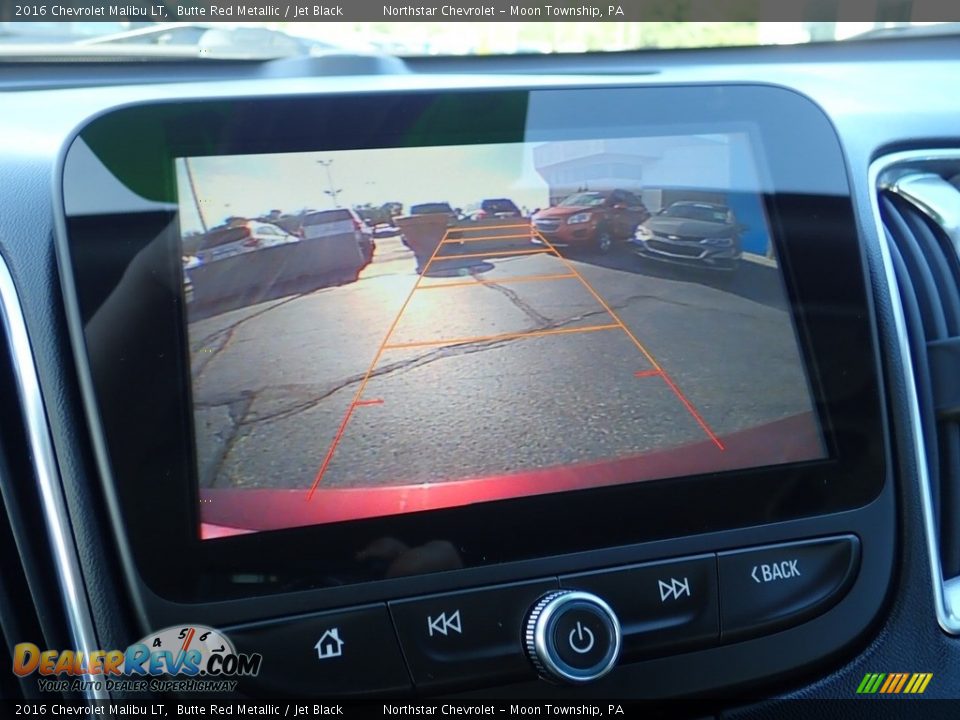 2016 Chevrolet Malibu LT Butte Red Metallic / Jet Black Photo #30