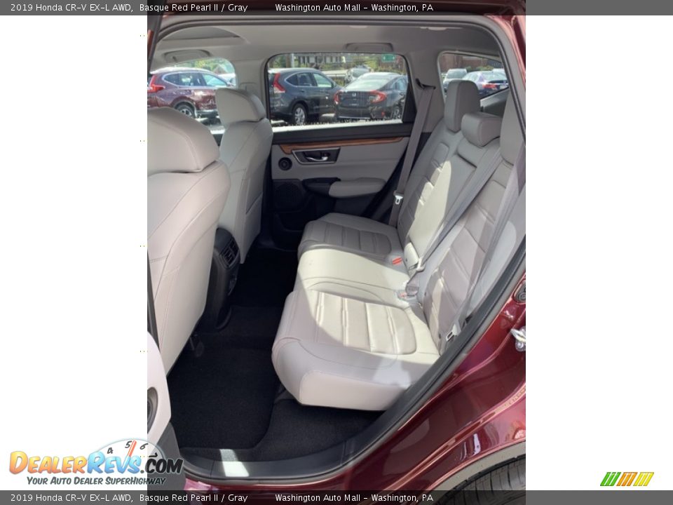 2019 Honda CR-V EX-L AWD Basque Red Pearl II / Gray Photo #19