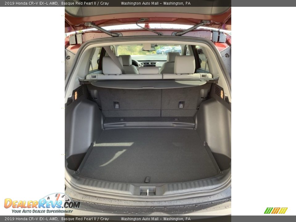 2019 Honda CR-V EX-L AWD Basque Red Pearl II / Gray Photo #21