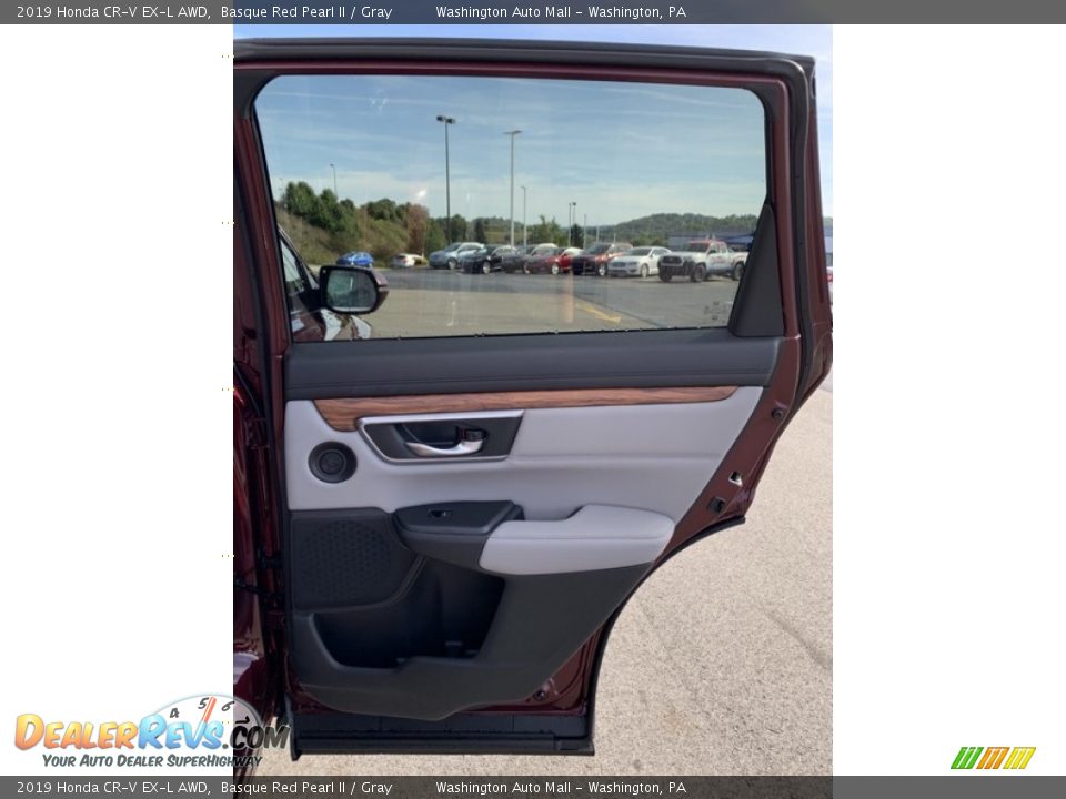 2019 Honda CR-V EX-L AWD Basque Red Pearl II / Gray Photo #24