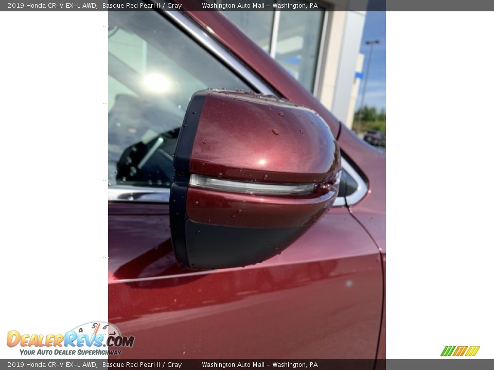 2019 Honda CR-V EX-L AWD Basque Red Pearl II / Gray Photo #30