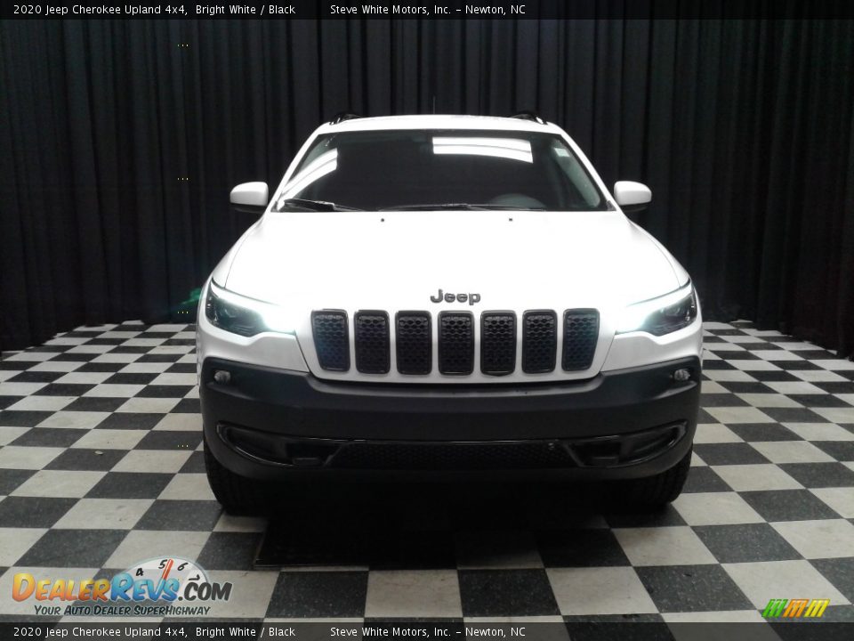 2020 Jeep Cherokee Upland 4x4 Bright White / Black Photo #3
