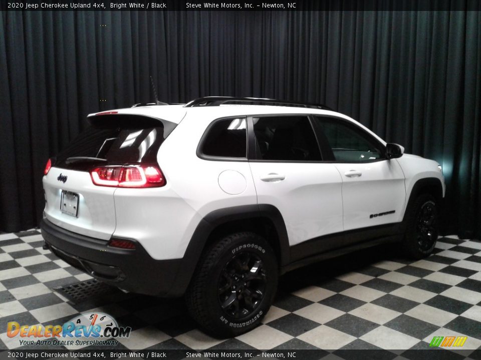 2020 Jeep Cherokee Upland 4x4 Bright White / Black Photo #6