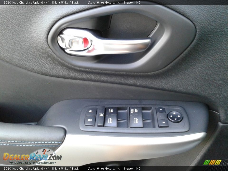 2020 Jeep Cherokee Upland 4x4 Bright White / Black Photo #9