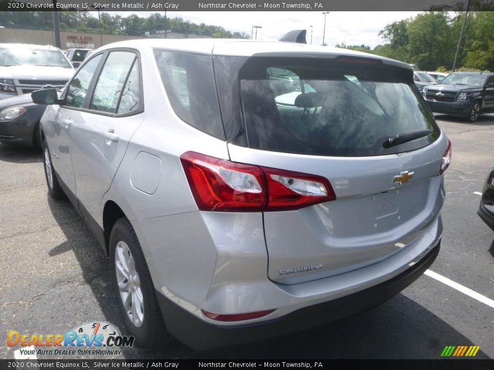 2020 Chevrolet Equinox LS Silver Ice Metallic / Ash Gray Photo #3