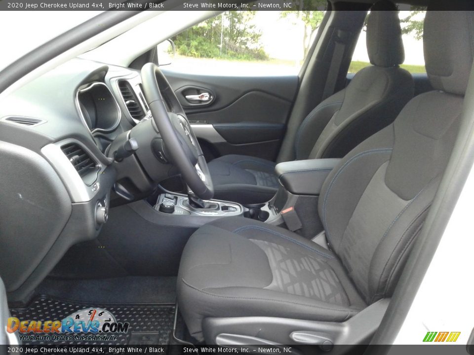 2020 Jeep Cherokee Upland 4x4 Bright White / Black Photo #10