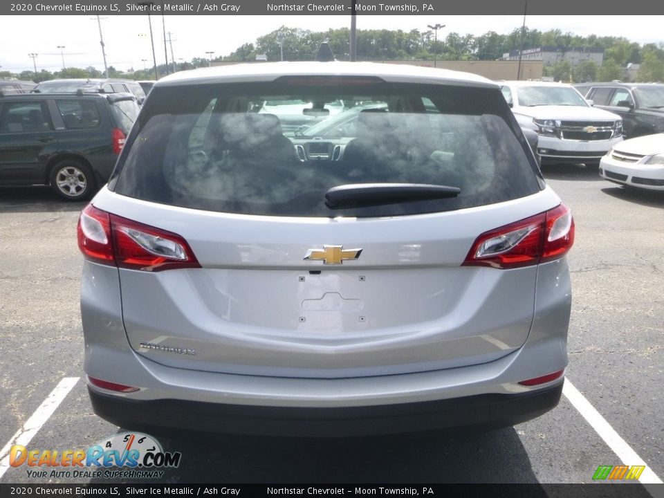2020 Chevrolet Equinox LS Silver Ice Metallic / Ash Gray Photo #4