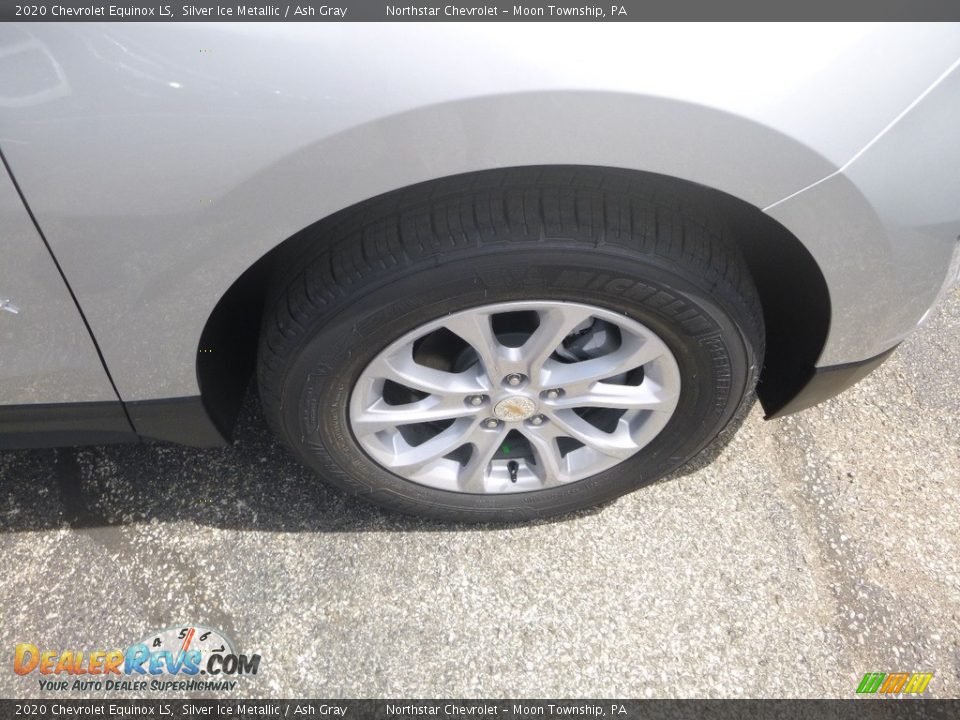 2020 Chevrolet Equinox LS Silver Ice Metallic / Ash Gray Photo #8