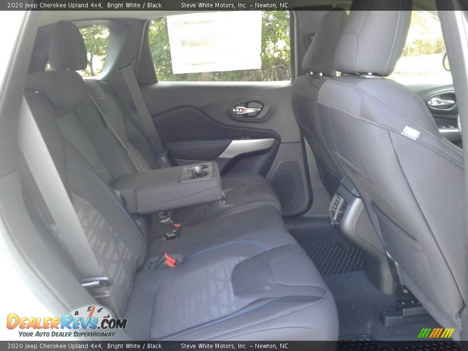 2020 Jeep Cherokee Upland 4x4 Bright White / Black Photo #13