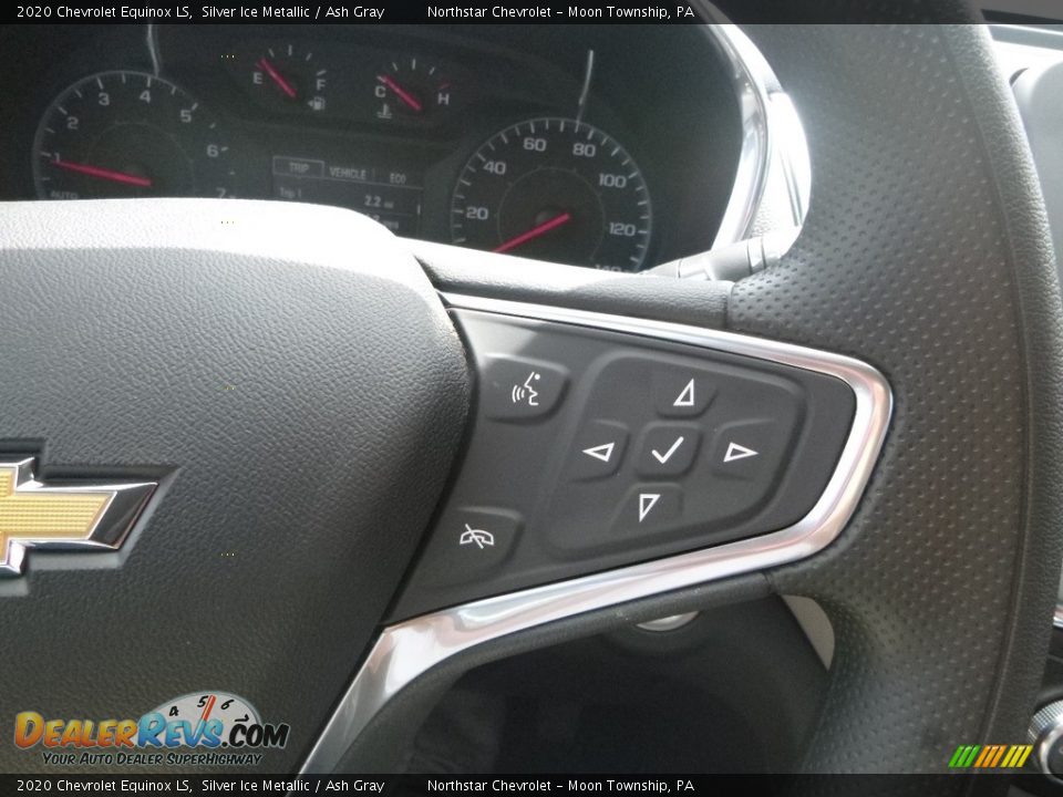 2020 Chevrolet Equinox LS Silver Ice Metallic / Ash Gray Photo #18