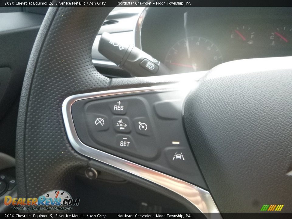 2020 Chevrolet Equinox LS Silver Ice Metallic / Ash Gray Photo #19