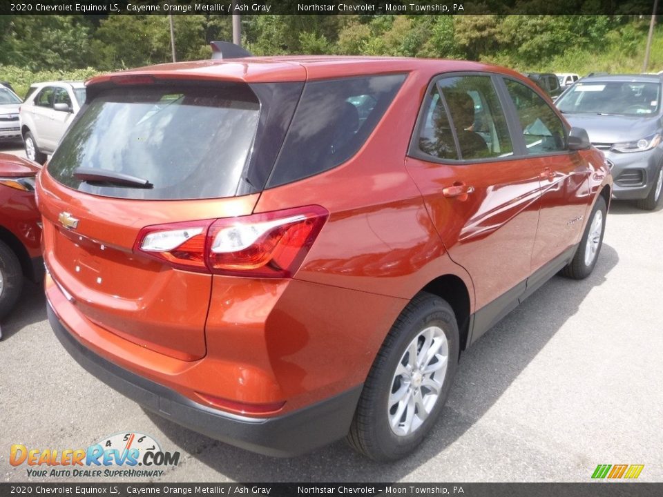 2020 Chevrolet Equinox LS Cayenne Orange Metallic / Ash Gray Photo #5
