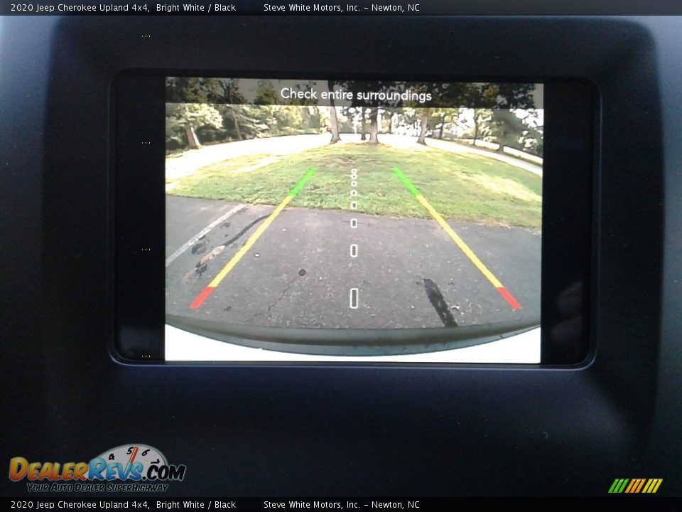 2020 Jeep Cherokee Upland 4x4 Bright White / Black Photo #22