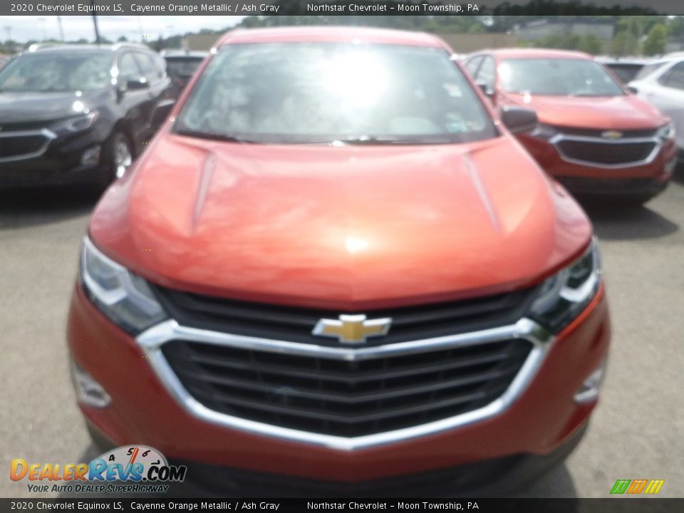 2020 Chevrolet Equinox LS Cayenne Orange Metallic / Ash Gray Photo #8