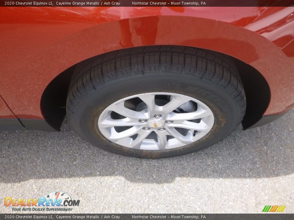 2020 Chevrolet Equinox LS Cayenne Orange Metallic / Ash Gray Photo #9