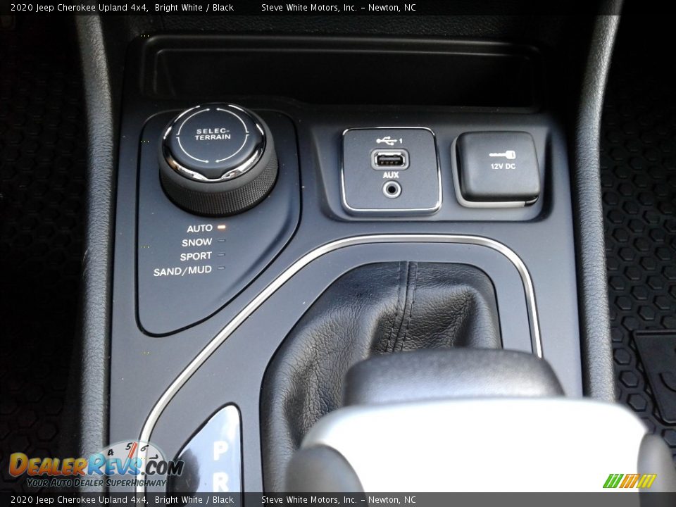 2020 Jeep Cherokee Upland 4x4 Bright White / Black Photo #27