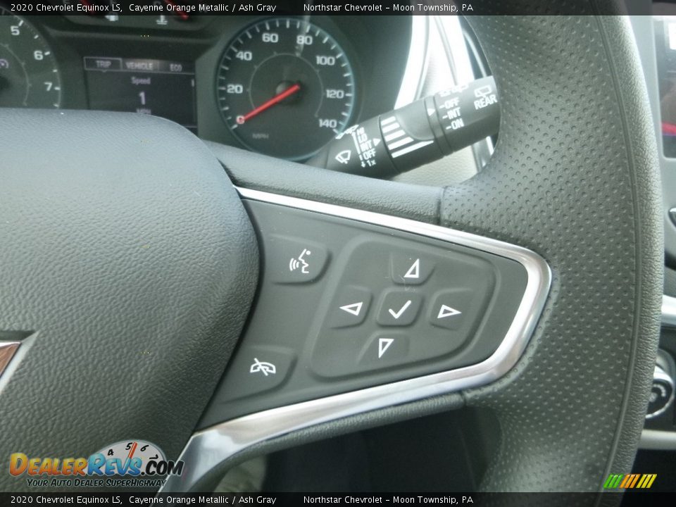 2020 Chevrolet Equinox LS Cayenne Orange Metallic / Ash Gray Photo #19