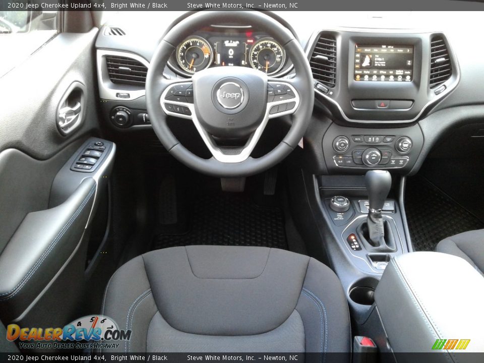 2020 Jeep Cherokee Upland 4x4 Bright White / Black Photo #29