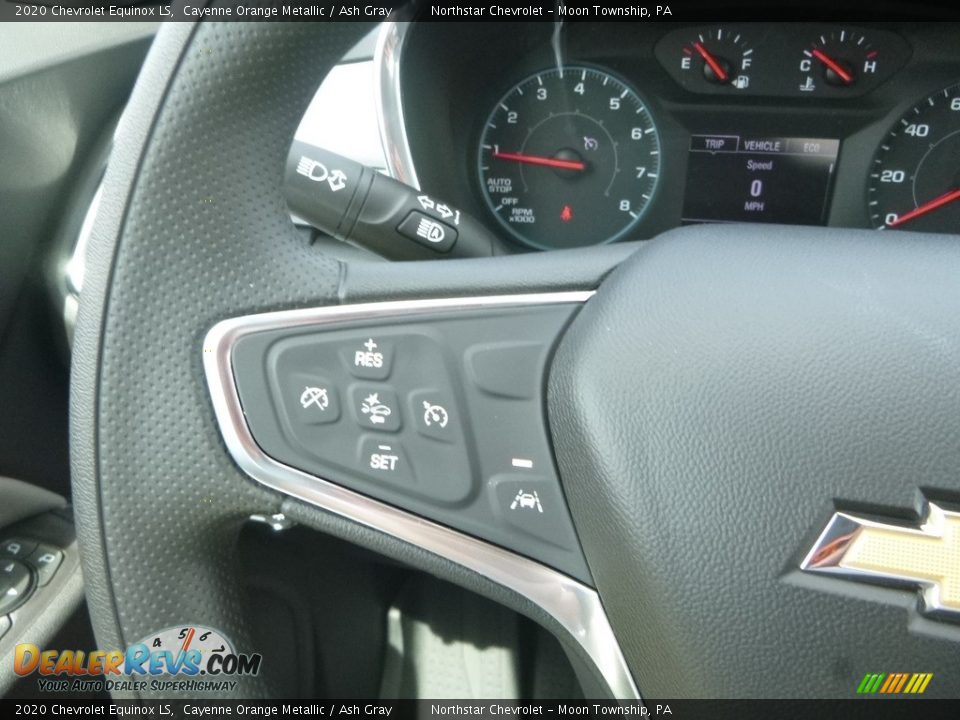 2020 Chevrolet Equinox LS Cayenne Orange Metallic / Ash Gray Photo #20