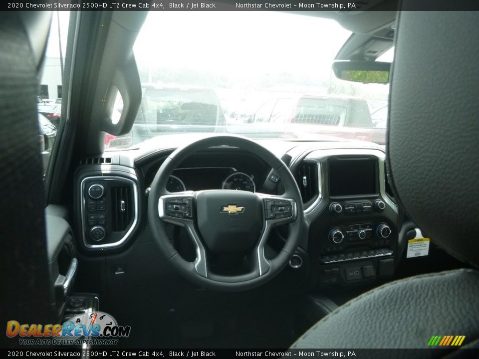 2020 Chevrolet Silverado 2500HD LTZ Crew Cab 4x4 Black / Jet Black Photo #6