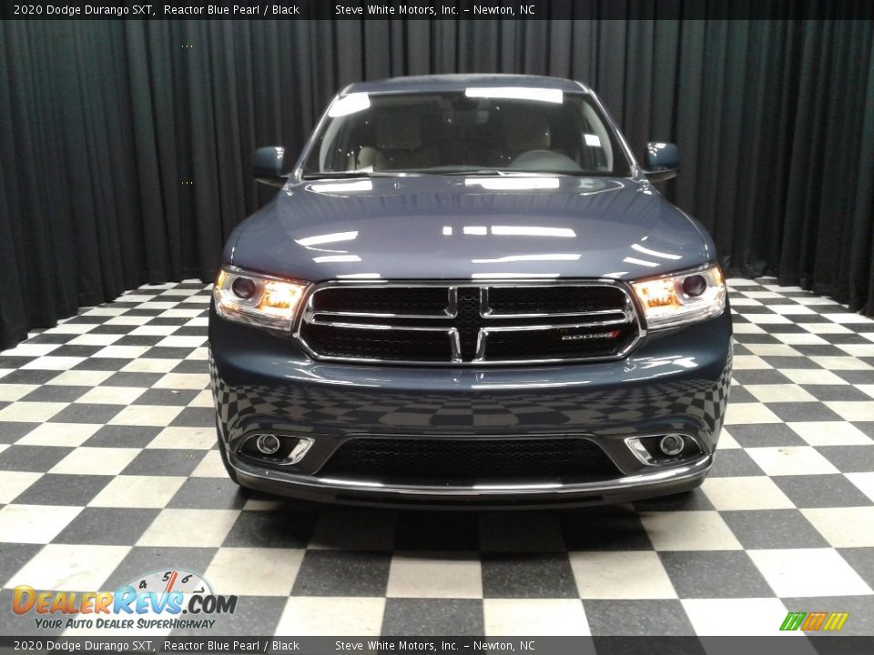 2020 Dodge Durango SXT Reactor Blue Pearl / Black Photo #3