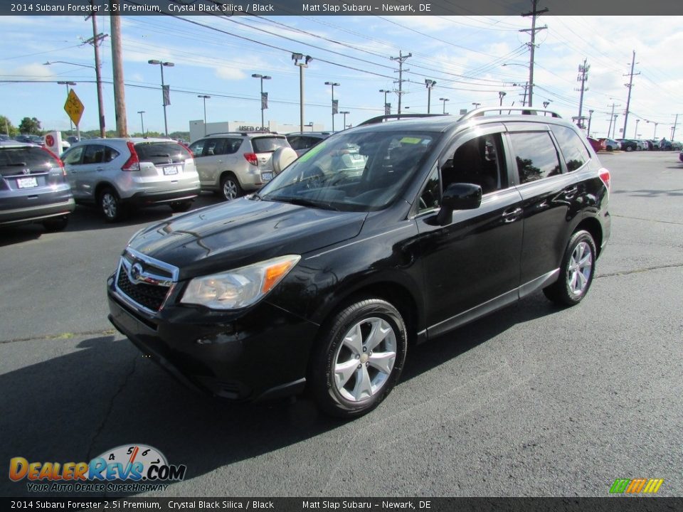2014 Subaru Forester 2.5i Premium Crystal Black Silica / Black Photo #2