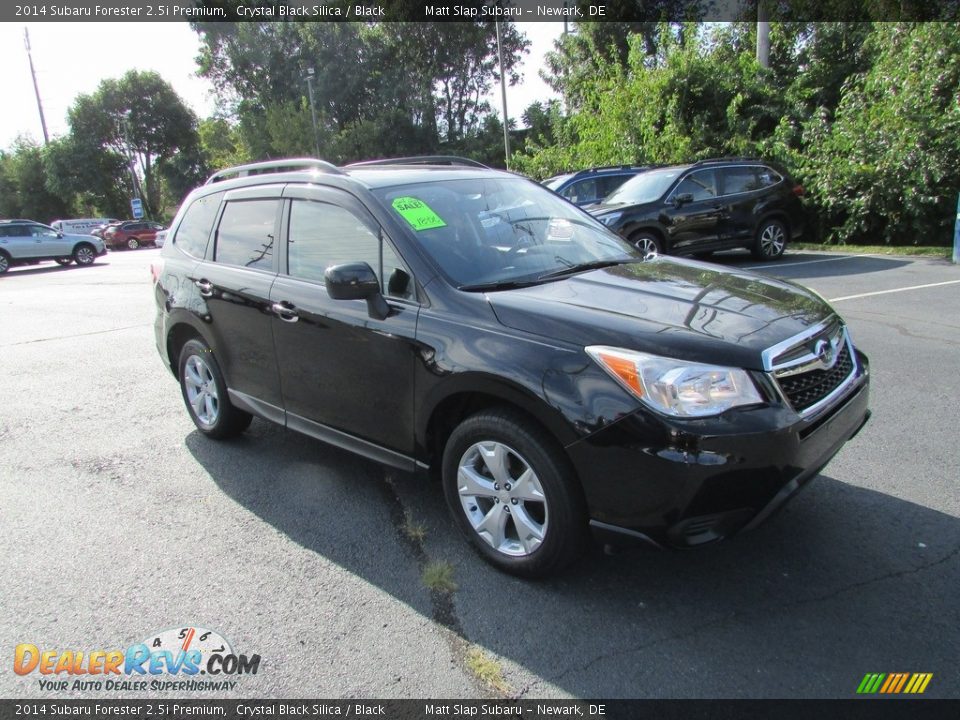 2014 Subaru Forester 2.5i Premium Crystal Black Silica / Black Photo #4