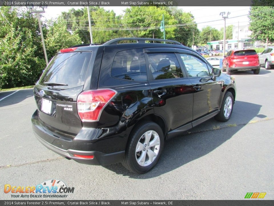 2014 Subaru Forester 2.5i Premium Crystal Black Silica / Black Photo #6