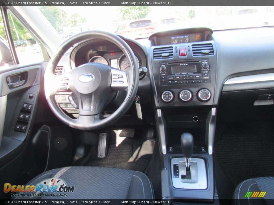 2014 Subaru Forester 2.5i Premium Crystal Black Silica / Black Photo #10