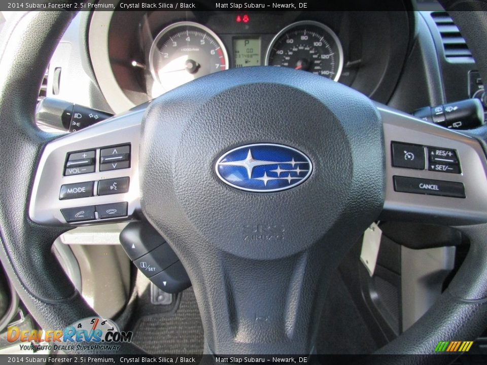 2014 Subaru Forester 2.5i Premium Crystal Black Silica / Black Photo #11