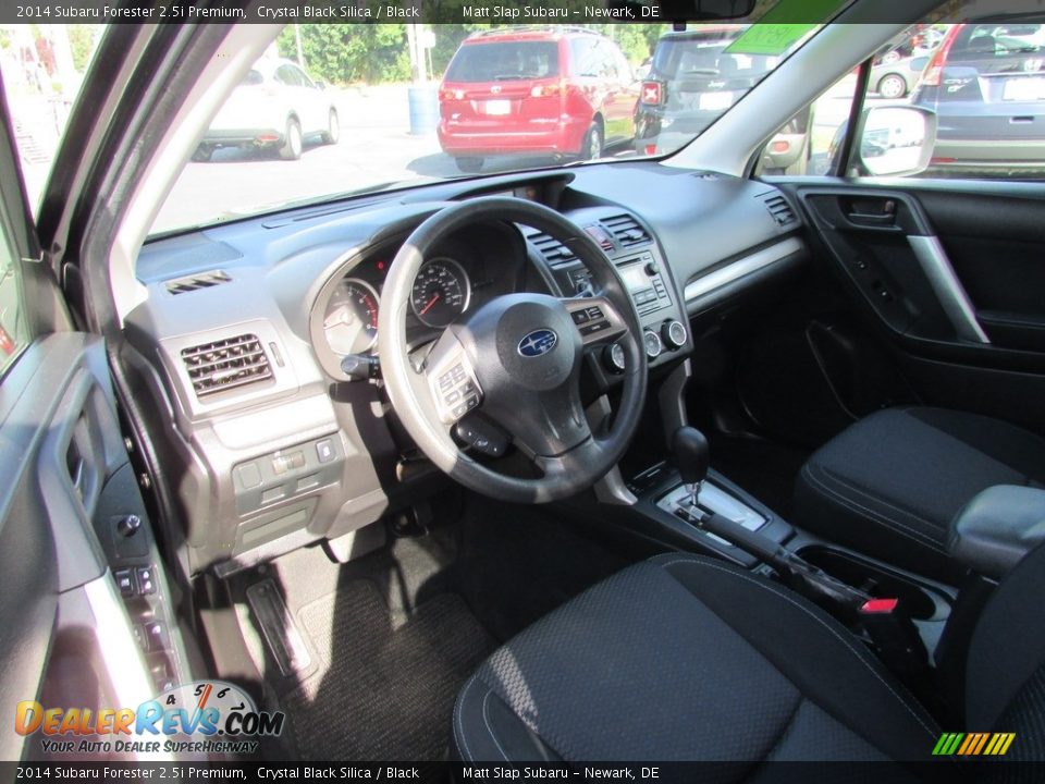 2014 Subaru Forester 2.5i Premium Crystal Black Silica / Black Photo #12