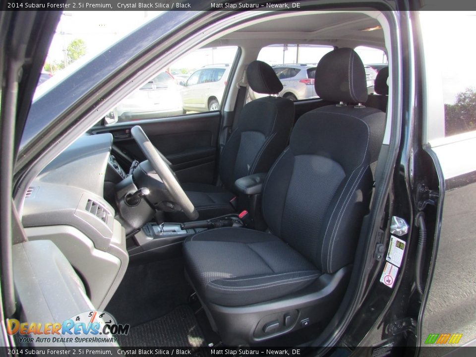 2014 Subaru Forester 2.5i Premium Crystal Black Silica / Black Photo #16