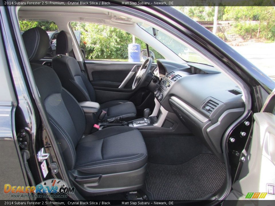 2014 Subaru Forester 2.5i Premium Crystal Black Silica / Black Photo #18