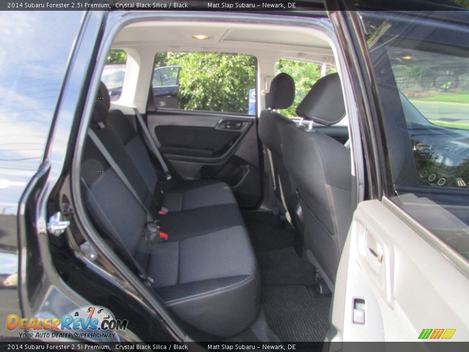2014 Subaru Forester 2.5i Premium Crystal Black Silica / Black Photo #19