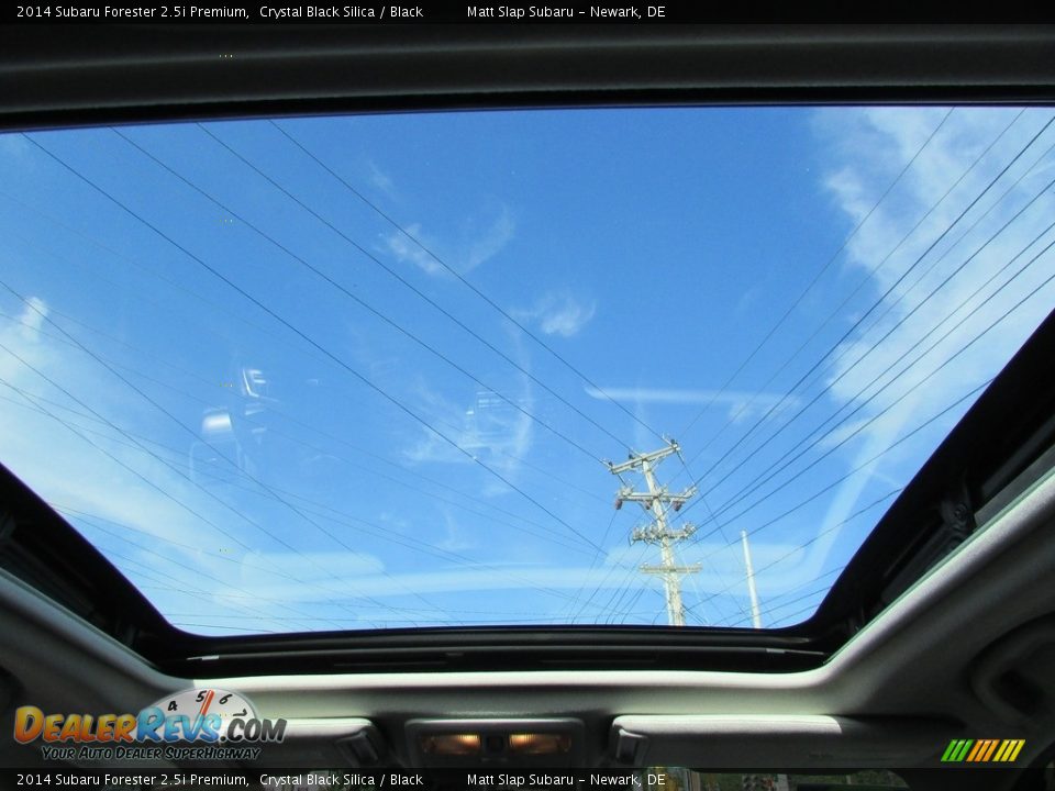 2014 Subaru Forester 2.5i Premium Crystal Black Silica / Black Photo #21