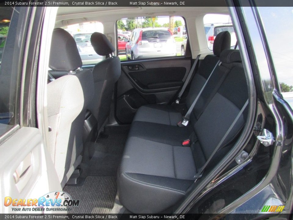 2014 Subaru Forester 2.5i Premium Crystal Black Silica / Black Photo #22