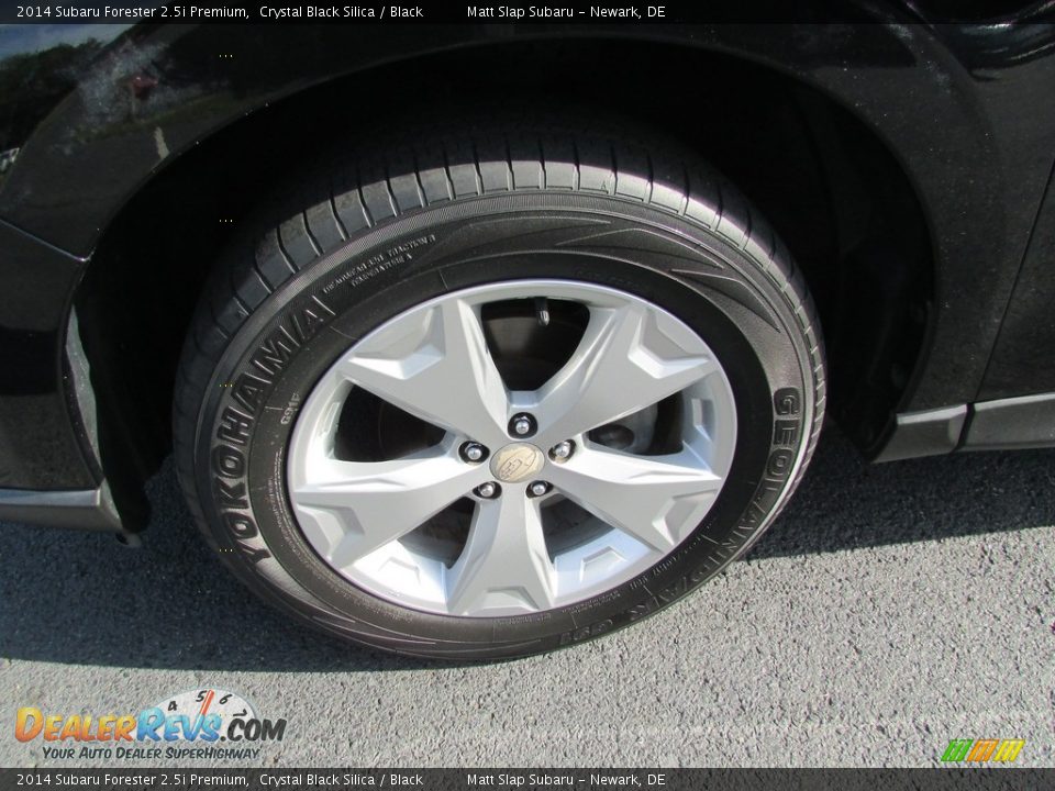 2014 Subaru Forester 2.5i Premium Crystal Black Silica / Black Photo #23