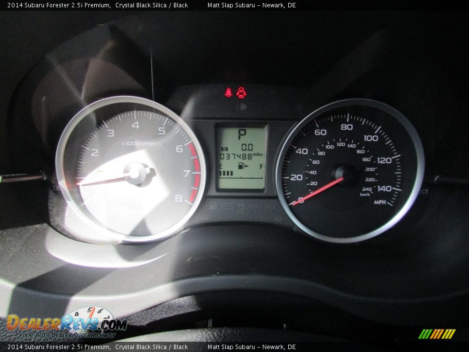 2014 Subaru Forester 2.5i Premium Crystal Black Silica / Black Photo #28