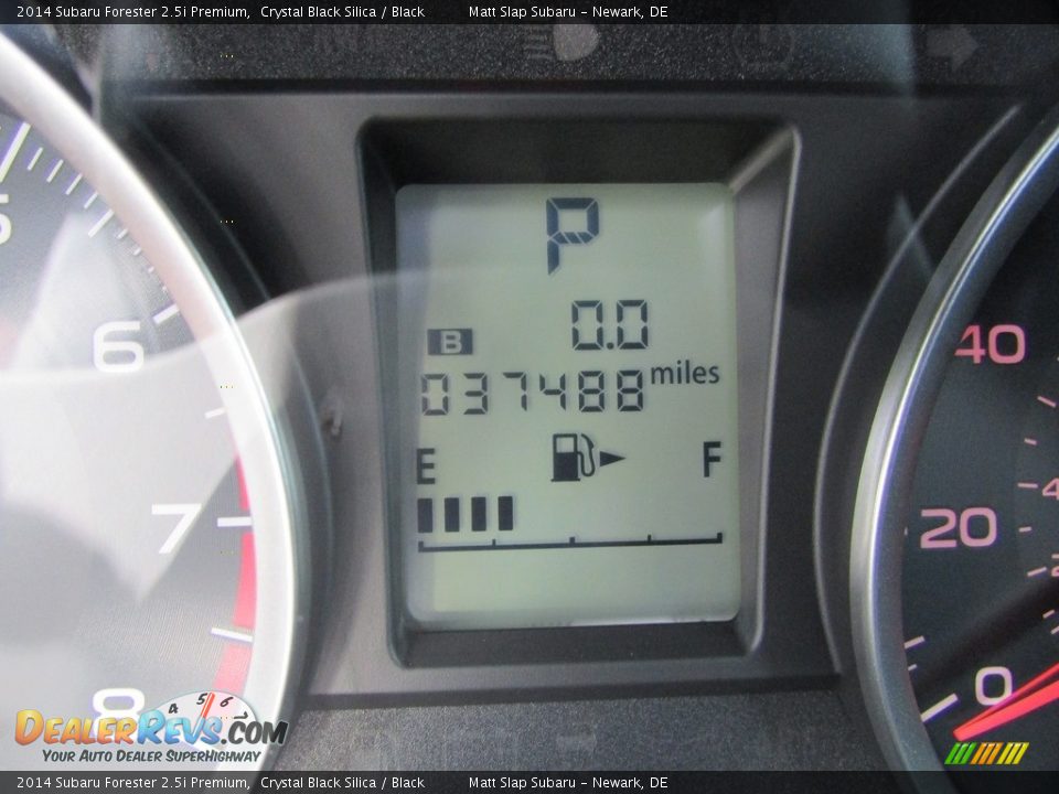 2014 Subaru Forester 2.5i Premium Crystal Black Silica / Black Photo #29