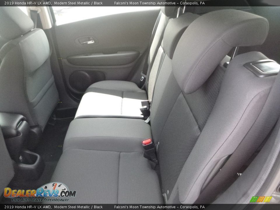 2019 Honda HR-V LX AWD Modern Steel Metallic / Black Photo #10