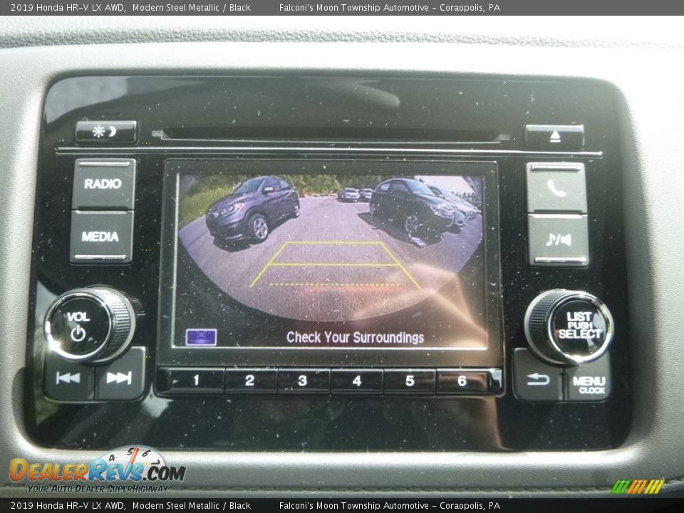 2019 Honda HR-V LX AWD Modern Steel Metallic / Black Photo #15