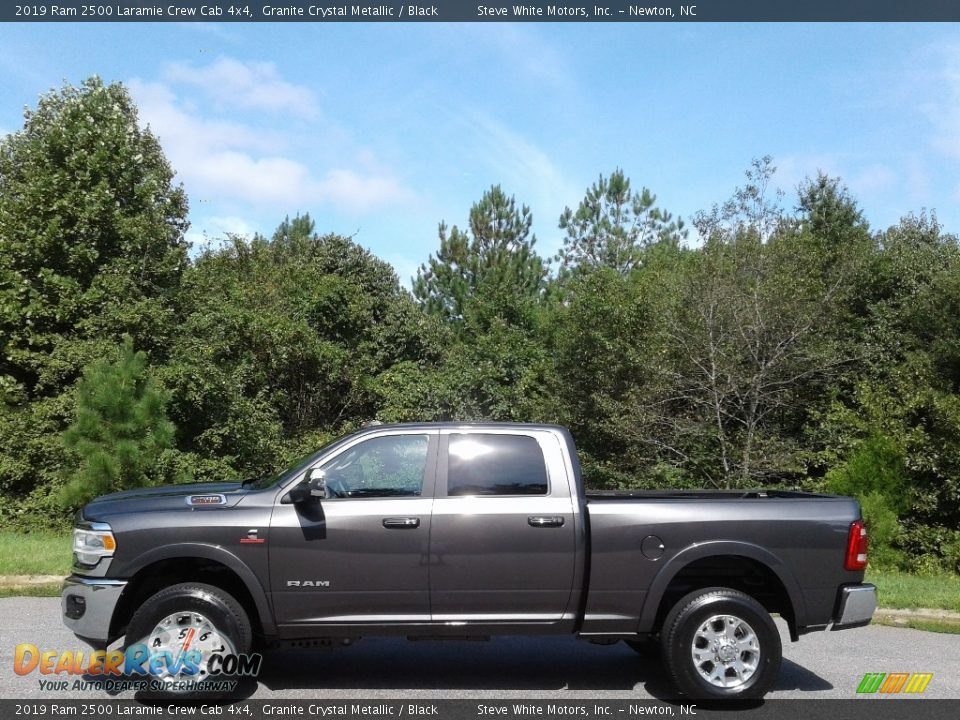 2019 Ram 2500 Laramie Crew Cab 4x4 Granite Crystal Metallic / Black Photo #1