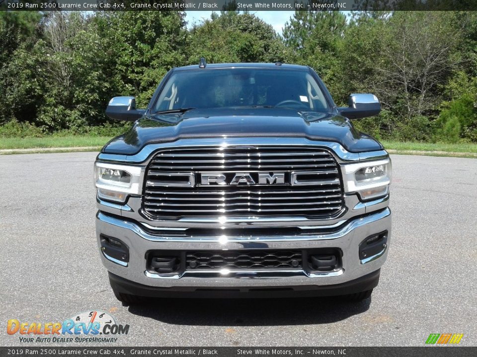 2019 Ram 2500 Laramie Crew Cab 4x4 Granite Crystal Metallic / Black Photo #3