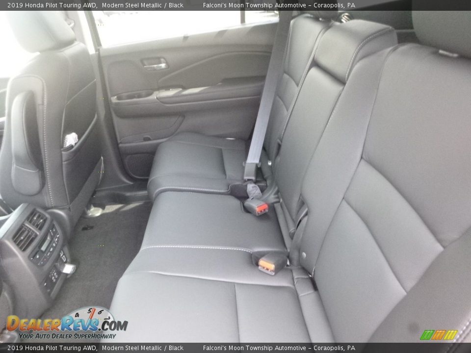 2019 Honda Pilot Touring AWD Modern Steel Metallic / Black Photo #9
