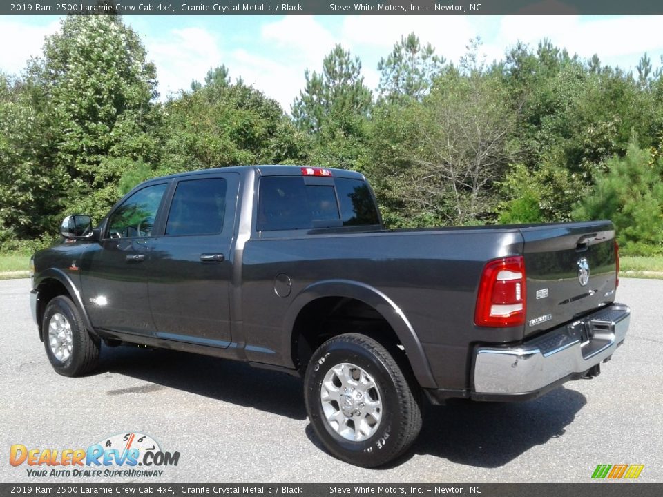 2019 Ram 2500 Laramie Crew Cab 4x4 Granite Crystal Metallic / Black Photo #8