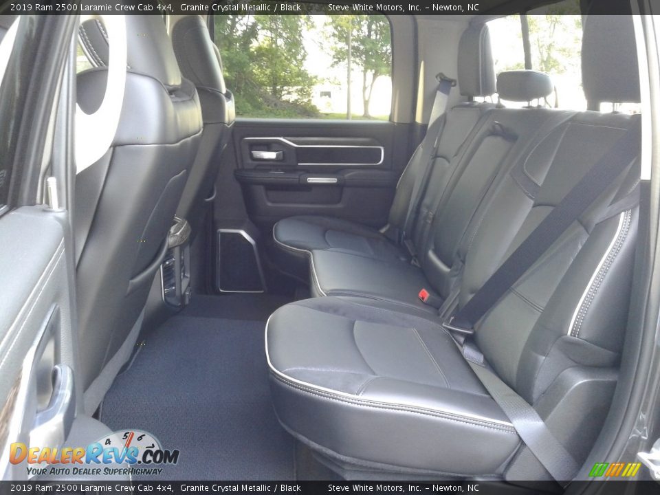 Rear Seat of 2019 Ram 2500 Laramie Crew Cab 4x4 Photo #11