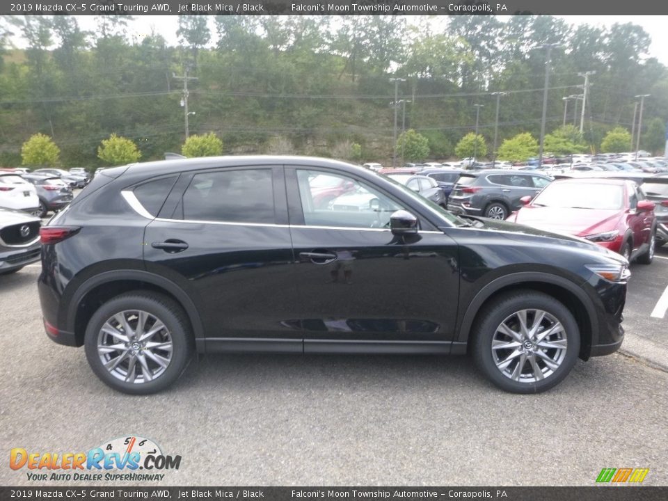 2019 Mazda CX-5 Grand Touring AWD Jet Black Mica / Black Photo #1