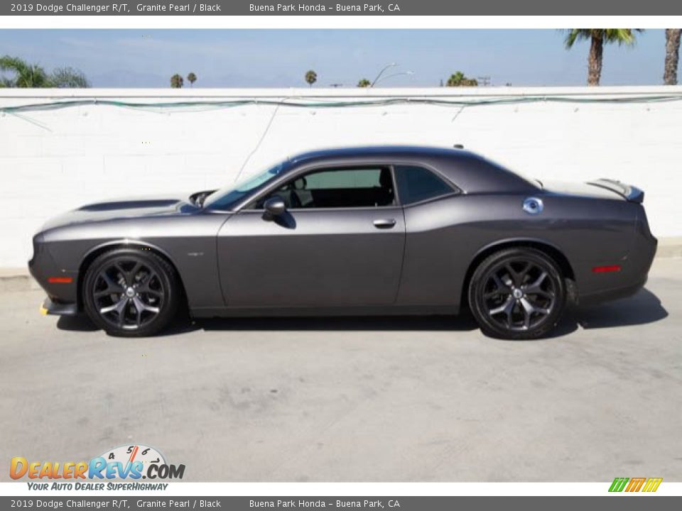 2019 Dodge Challenger R/T Granite Pearl / Black Photo #10