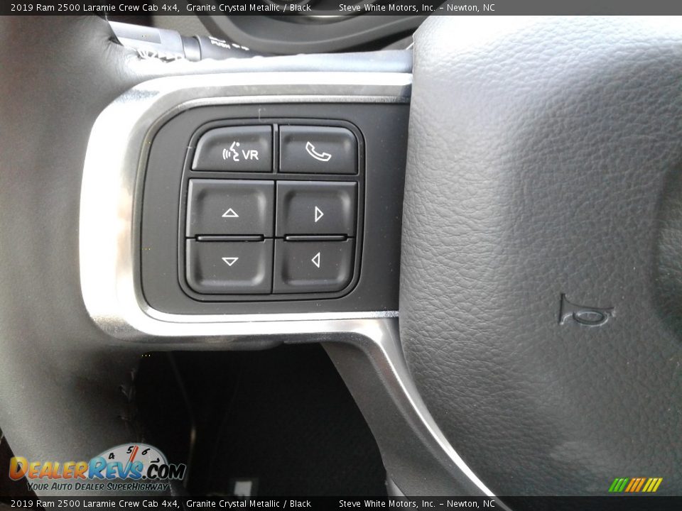 2019 Ram 2500 Laramie Crew Cab 4x4 Steering Wheel Photo #17