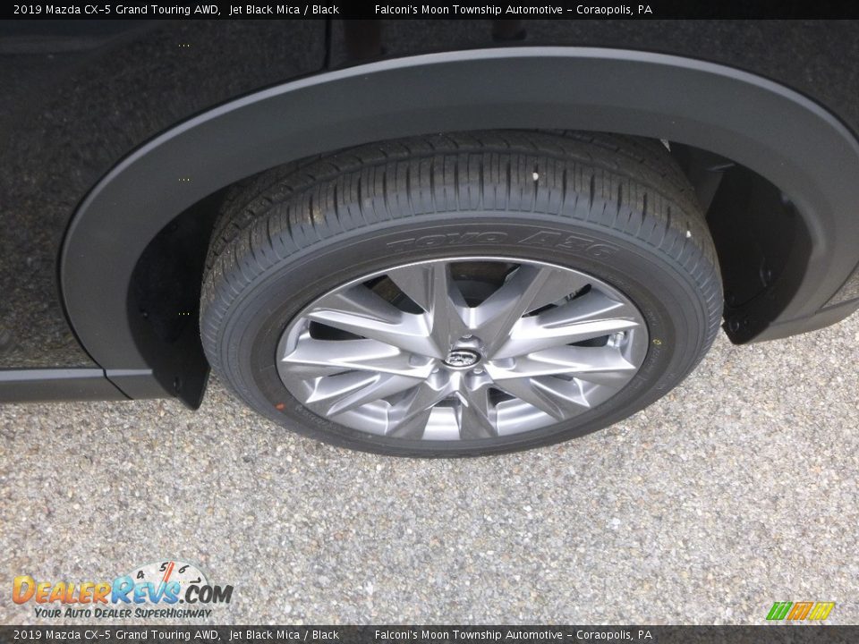 2019 Mazda CX-5 Grand Touring AWD Jet Black Mica / Black Photo #7